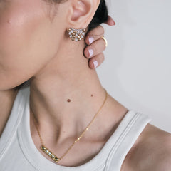 Lustre Stud Earrings